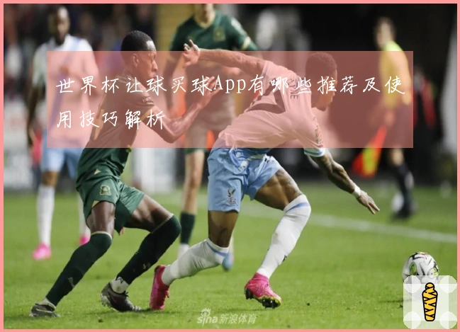 世界杯让球买球App有哪些推荐及使用技巧解析